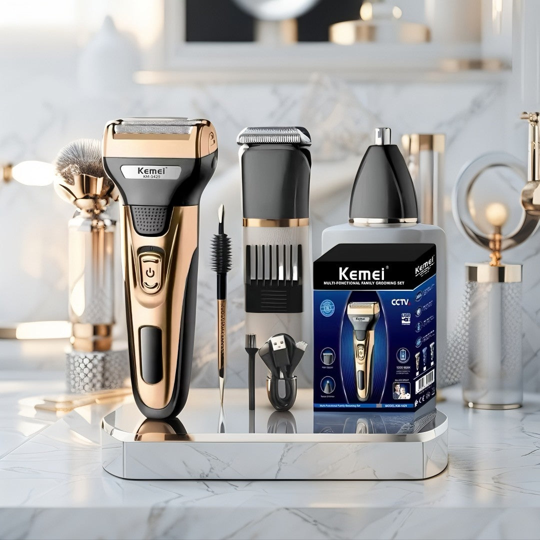 Golarka i Trymer 3 w 1 PRO – Akumulatorowa