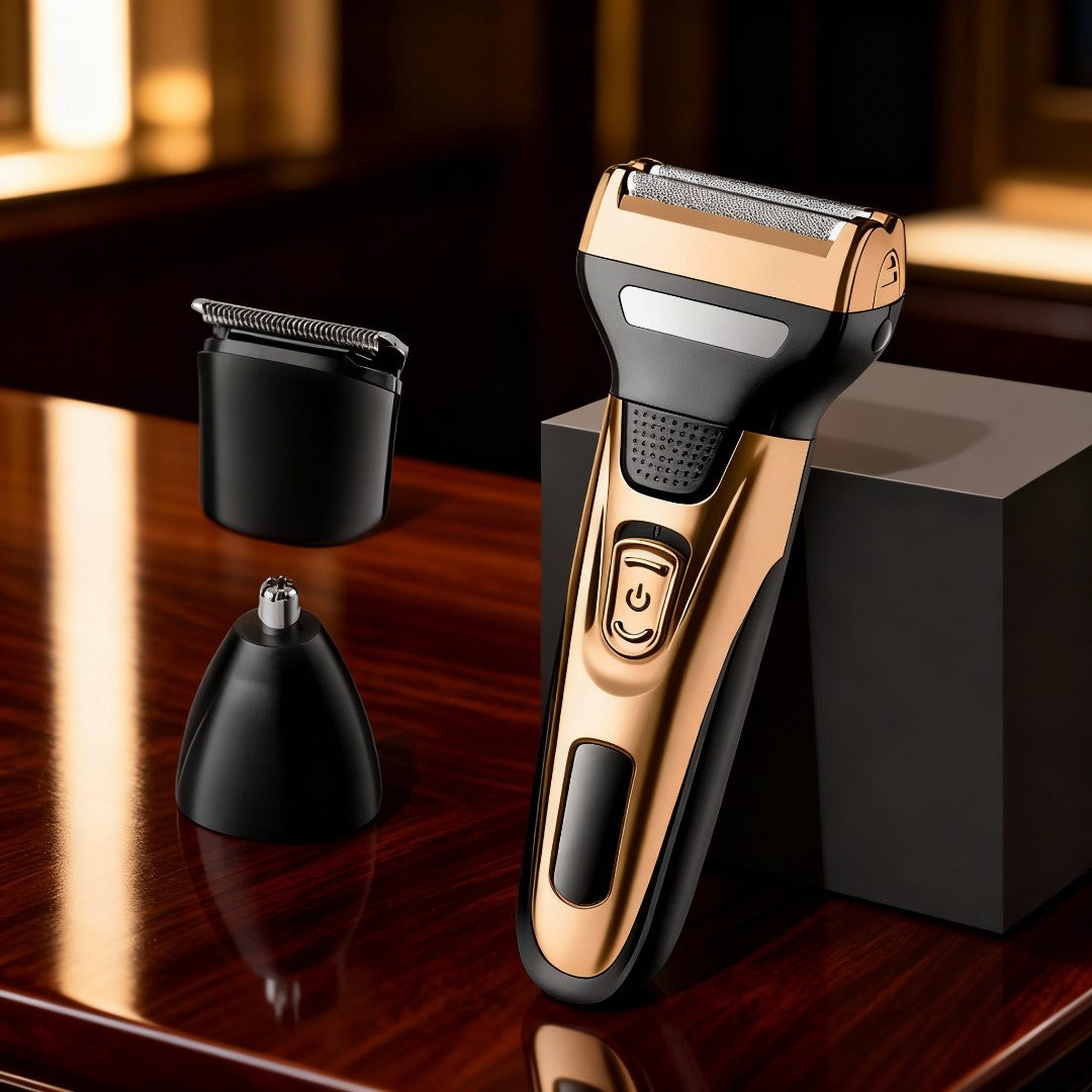 Golarka i Trymer 3 w 1 PRO – Akumulatorowa